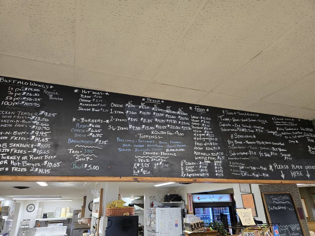 Sandy's Deli меню