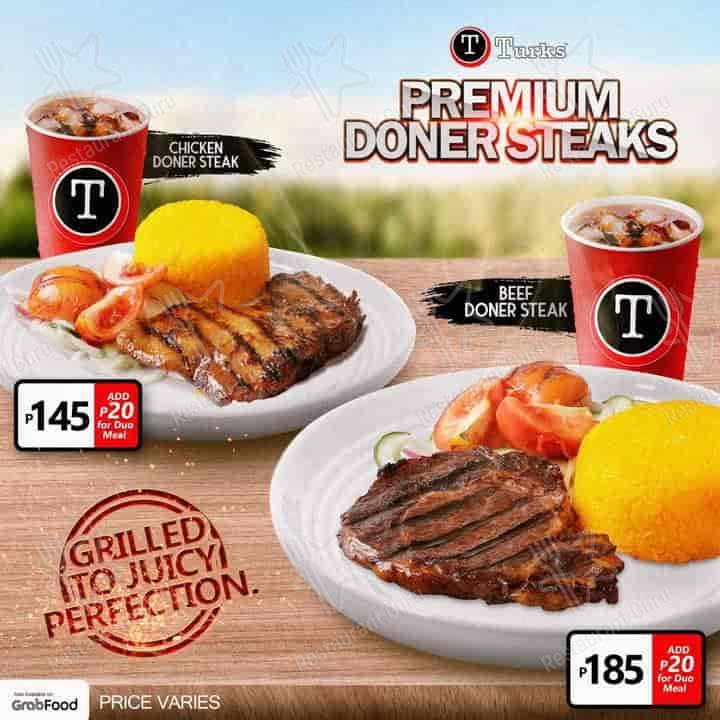 Turks меню