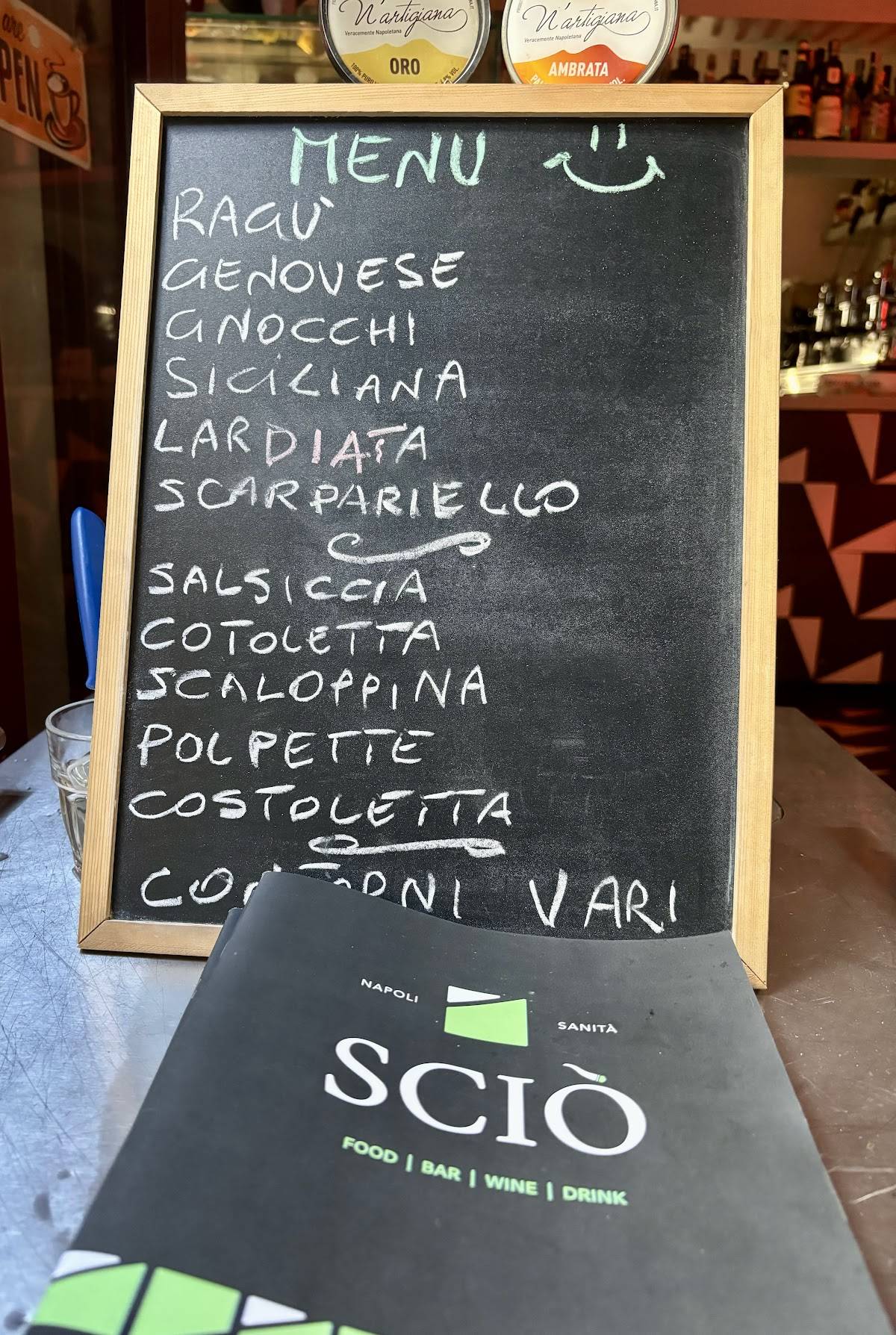 Sciò меню