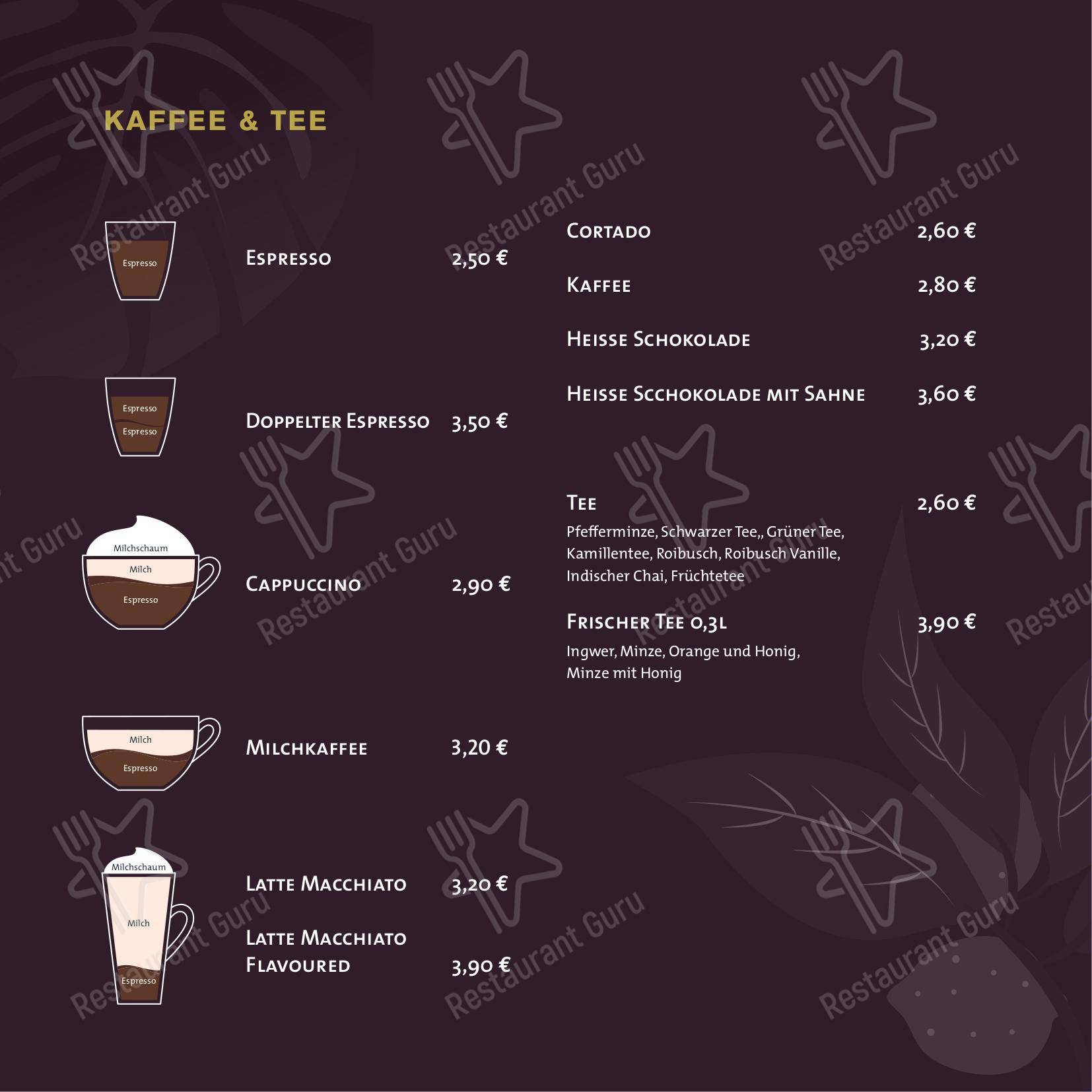 Bar Seña в Ганновере - Lunch Menu