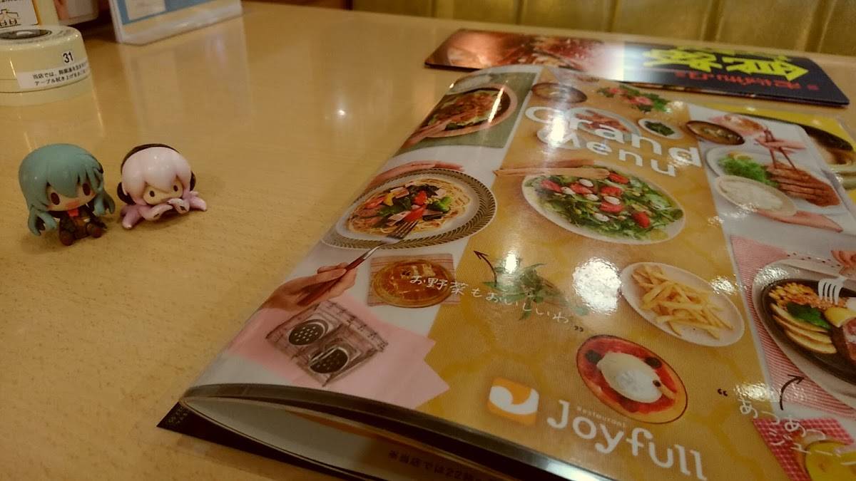 Joyfull меню
