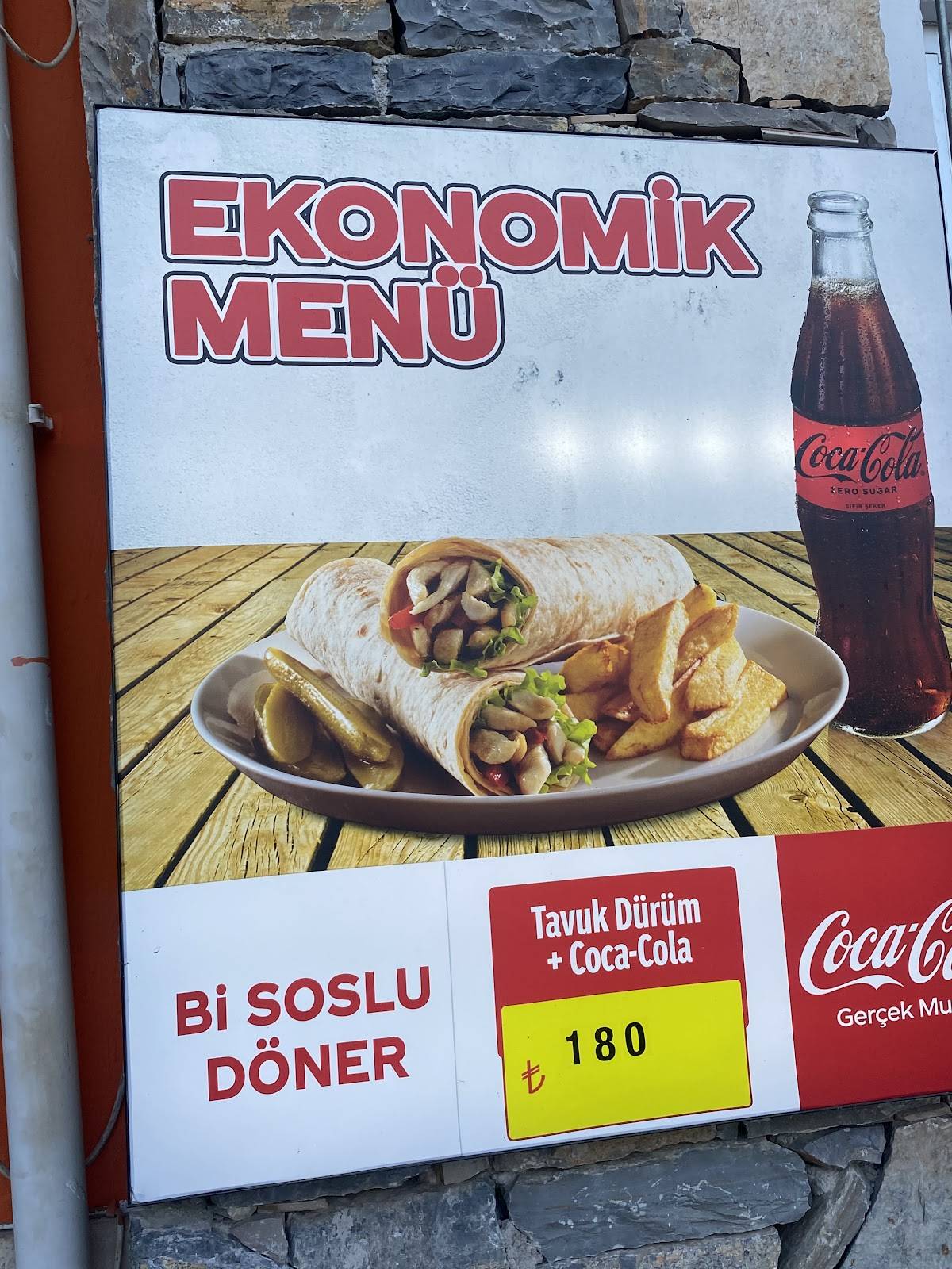 Soslu Döner Datça меню