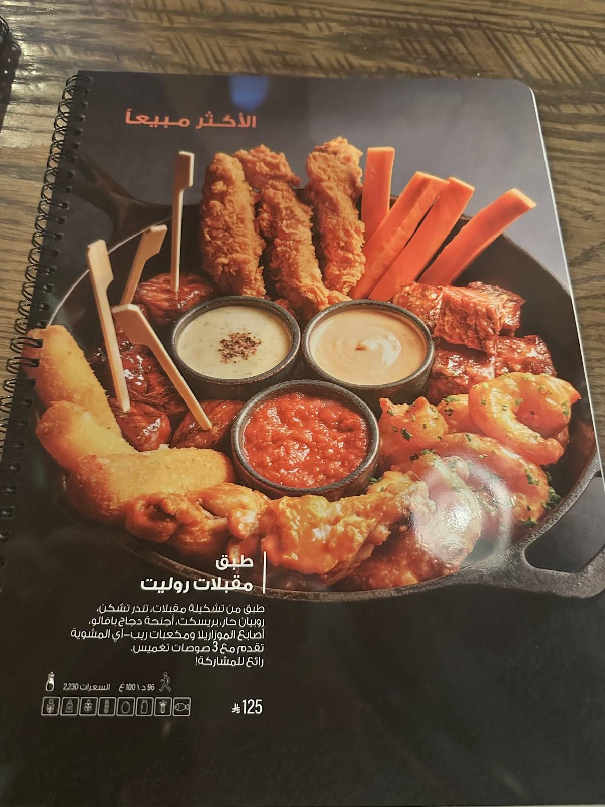 Steak House меню