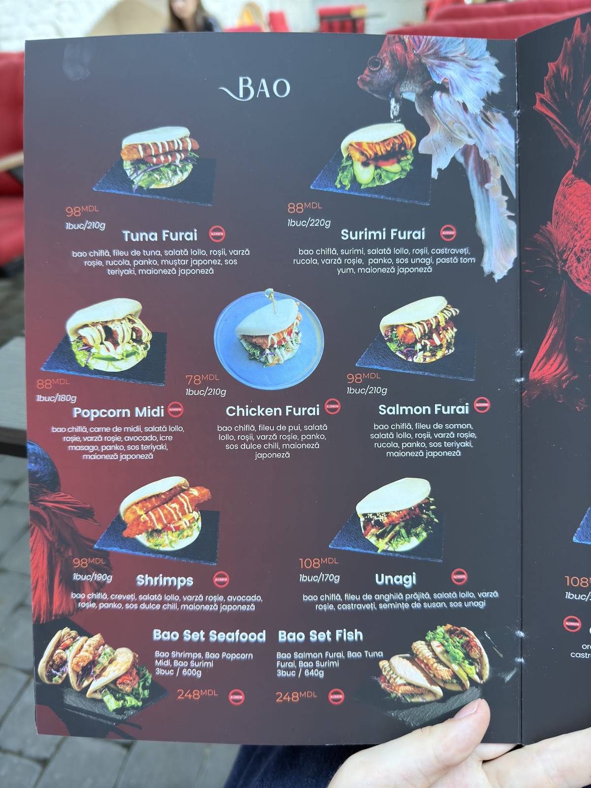 Sumeshi (Rîșcani) меню