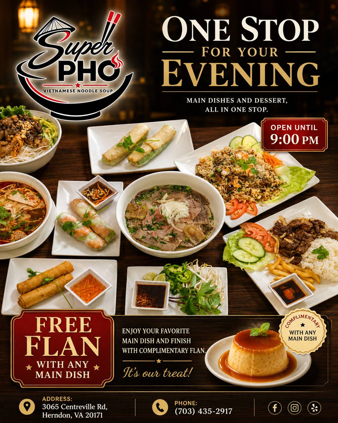 Super Pho меню