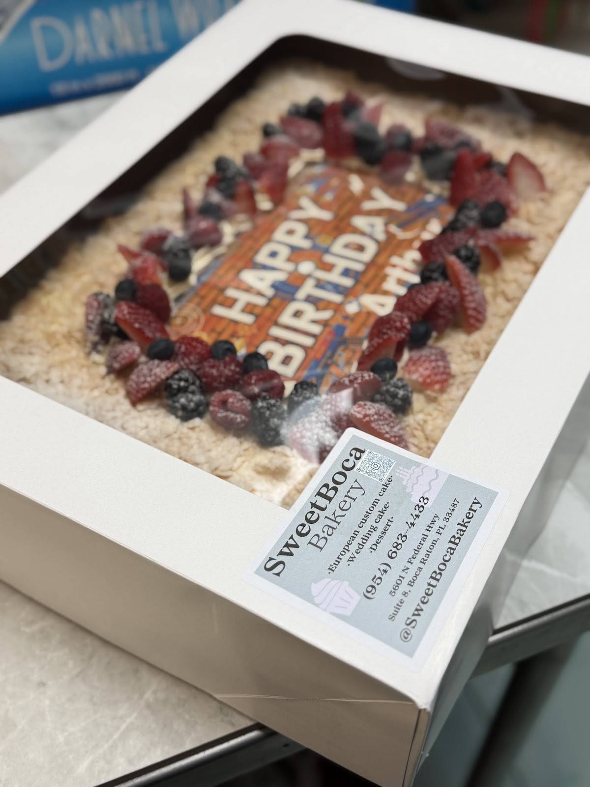 SweetBoca Bakery меню