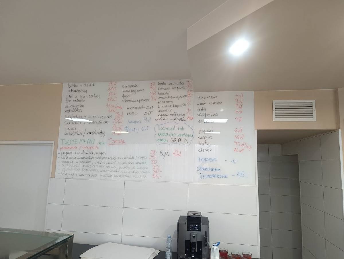 TWOJE MENU меню