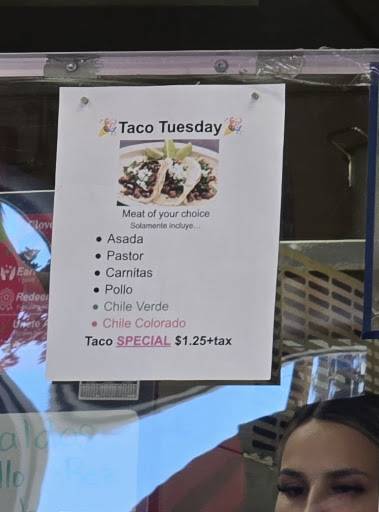 Taco Inn меню