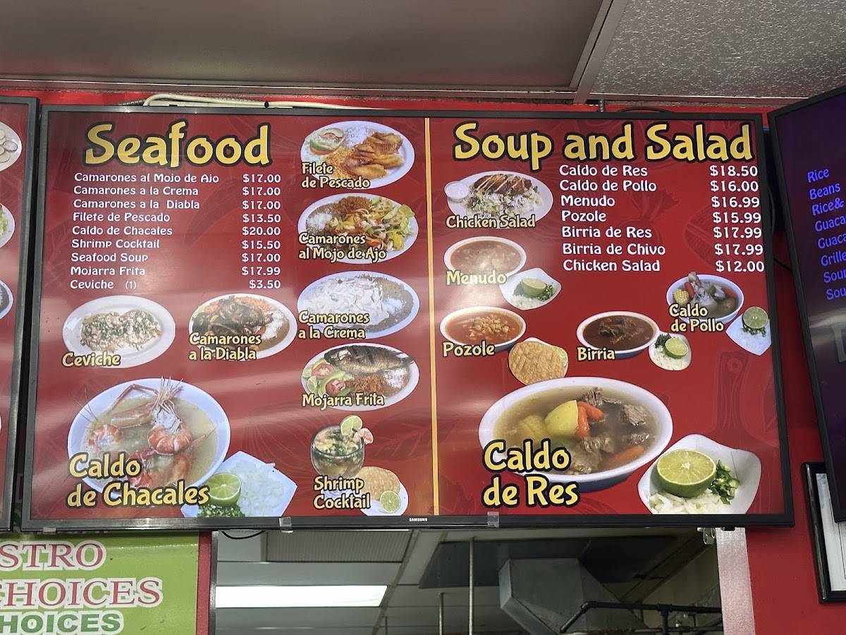 Taqueria El Taco Maestro меню