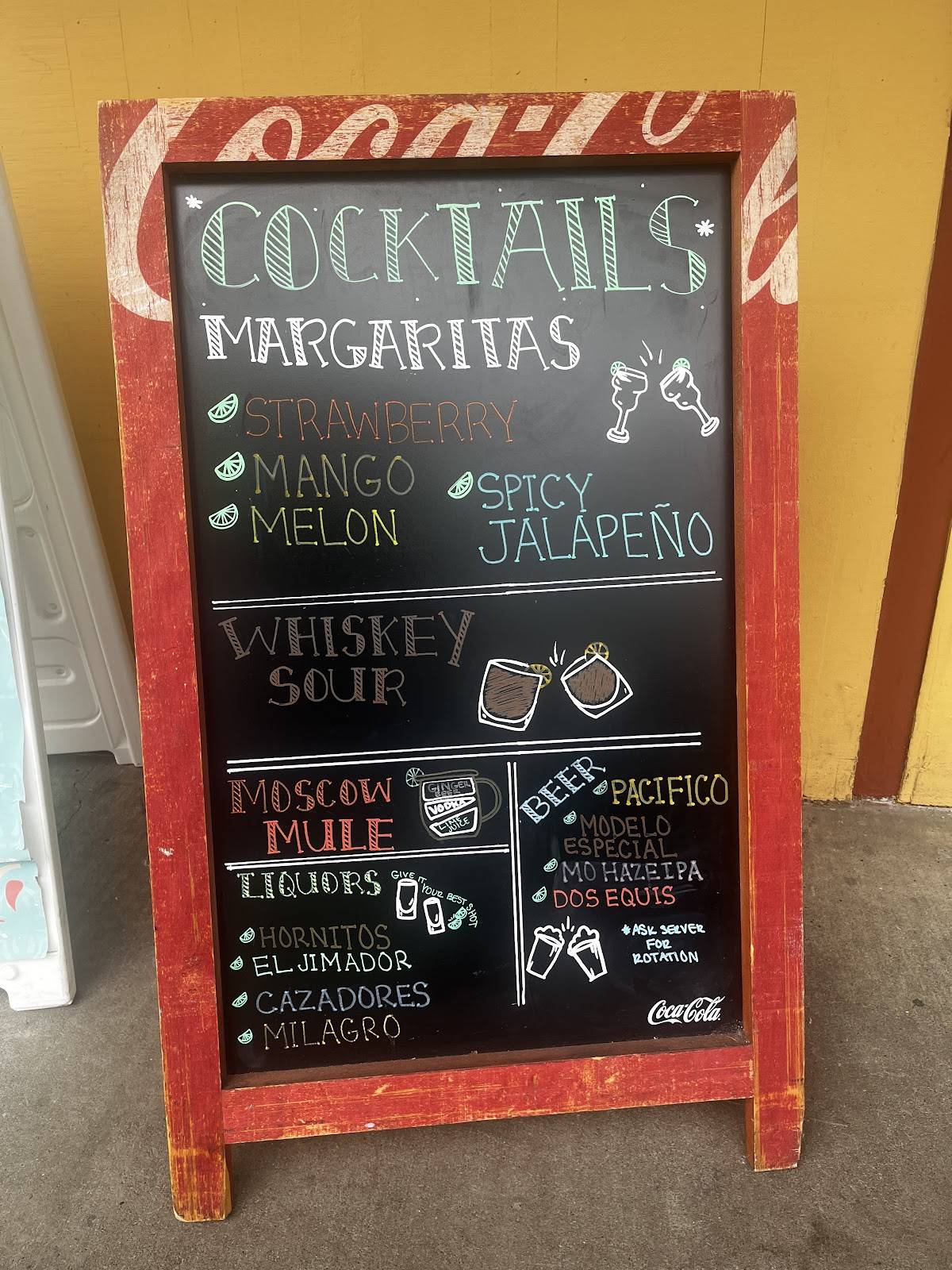 Taqueria La Fuente меню