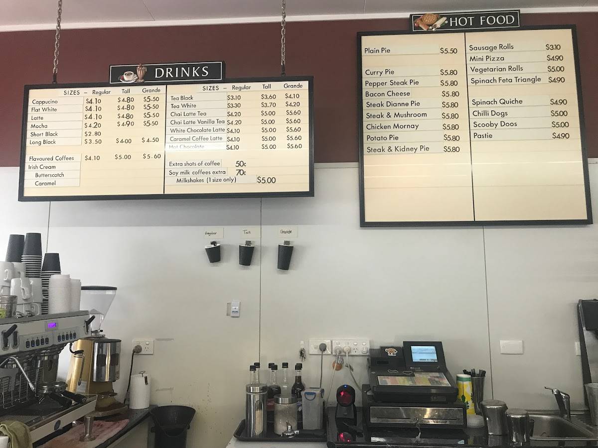 Tenterfield Bakery меню