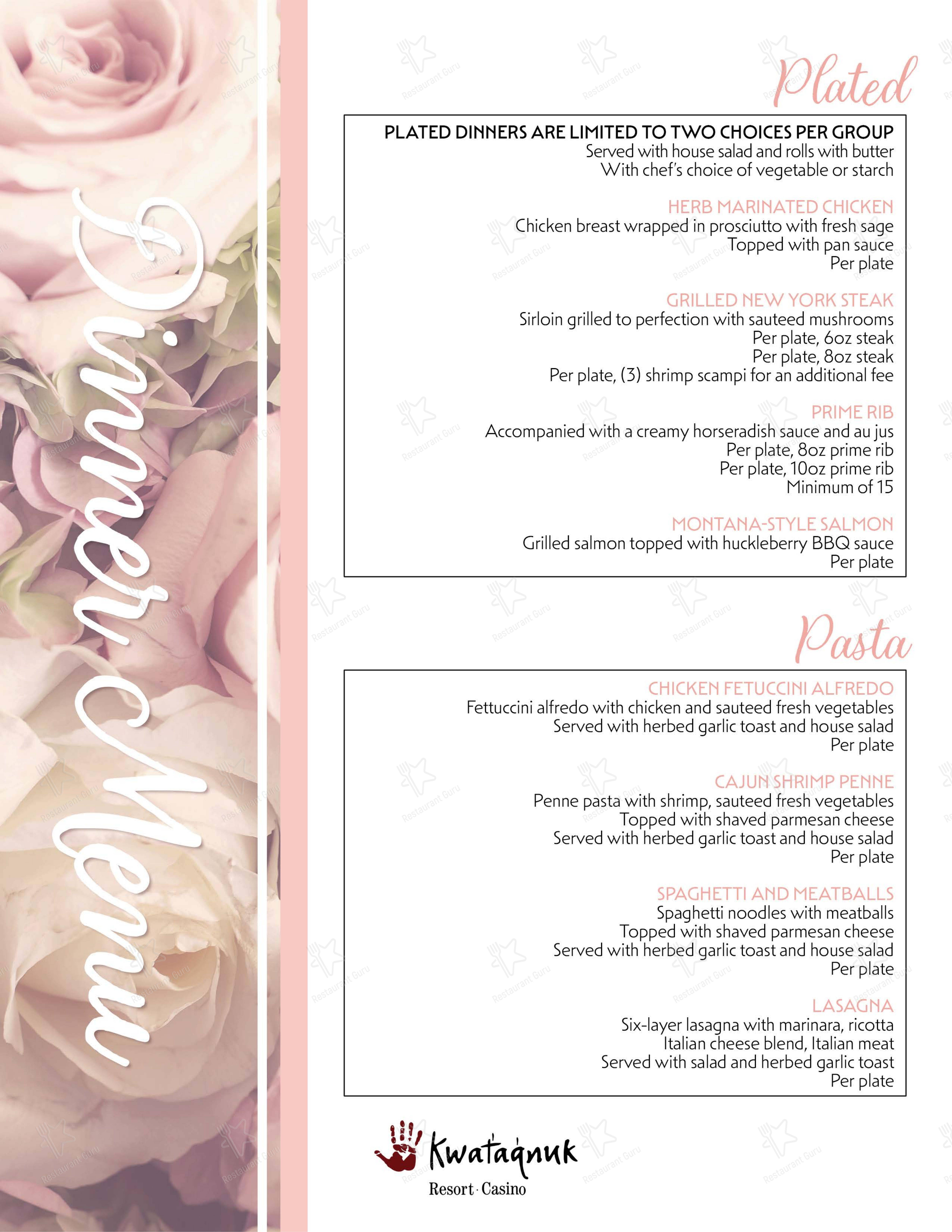The Nook в Полсоне - Lunch Menu