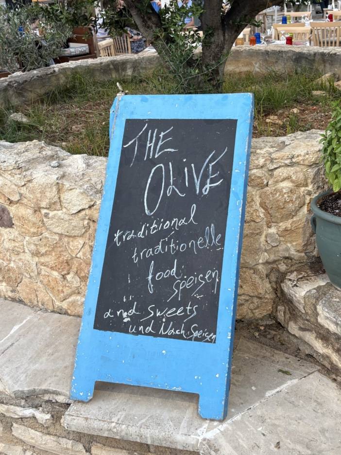 The Olive, Wine And Cook House меню
