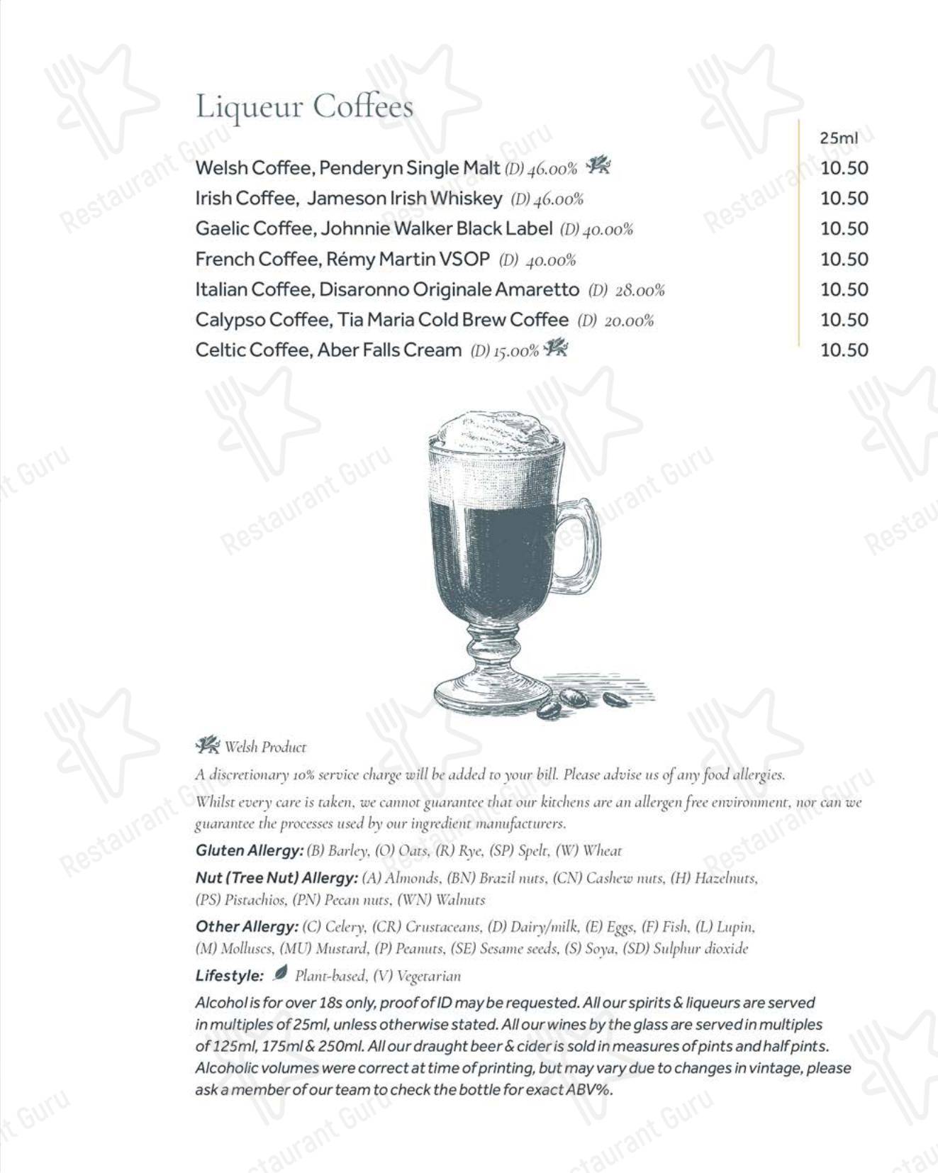 The Sorting Room Restaurant в Кардифф - Wine Menu