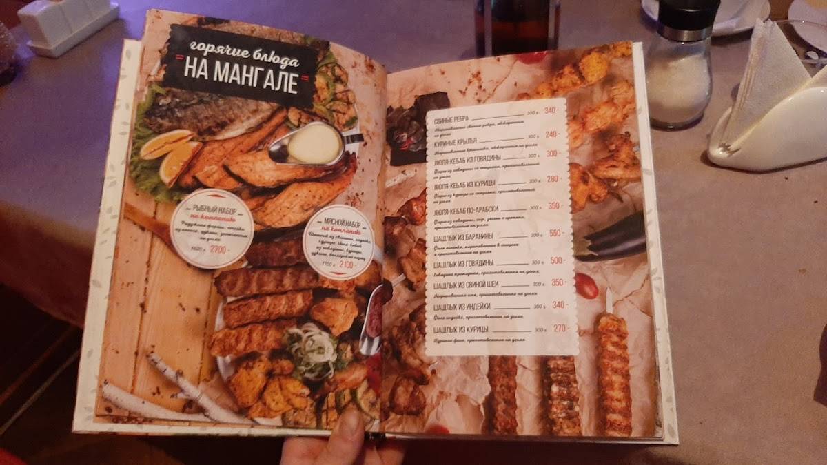 Тормашки меню