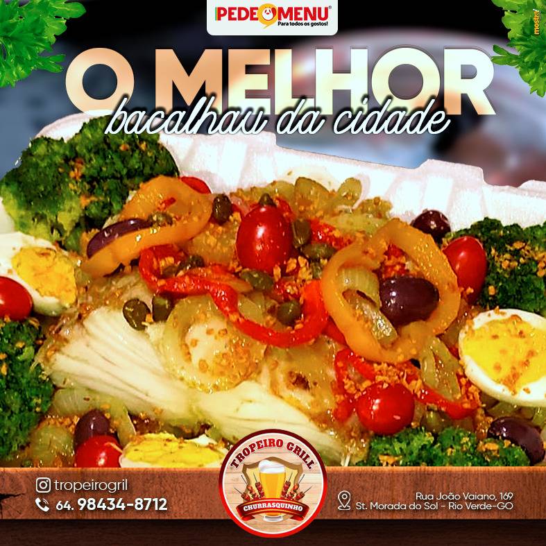 Tropeiro Grill меню