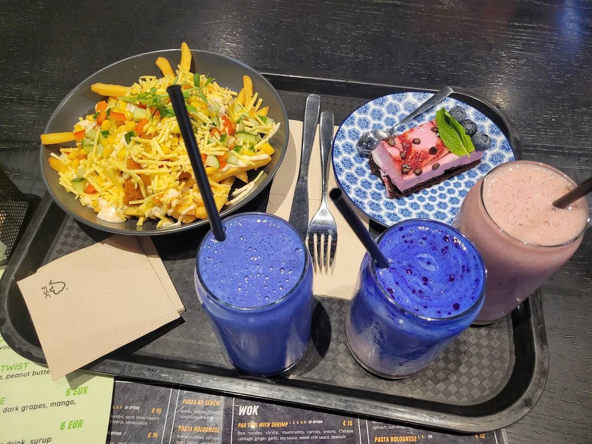 Vegstop Plus Galerija Centrs меню
