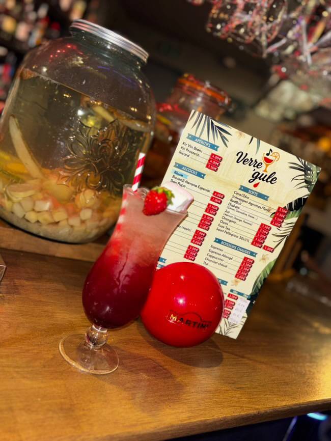 Verre Gule BAR меню