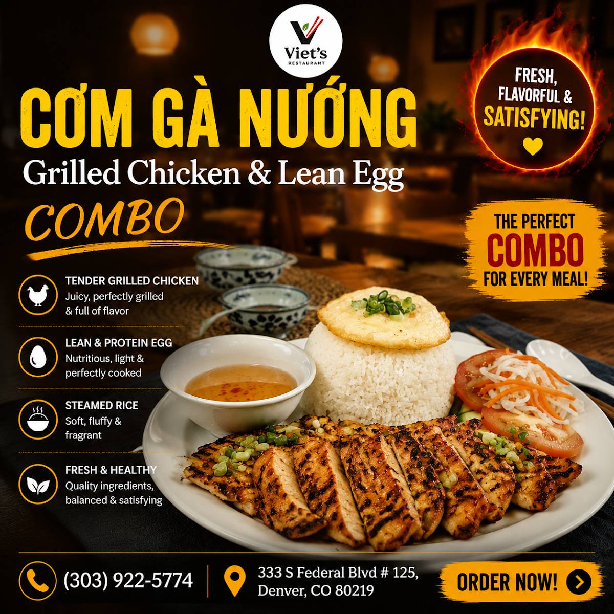Viet's Restaurant меню