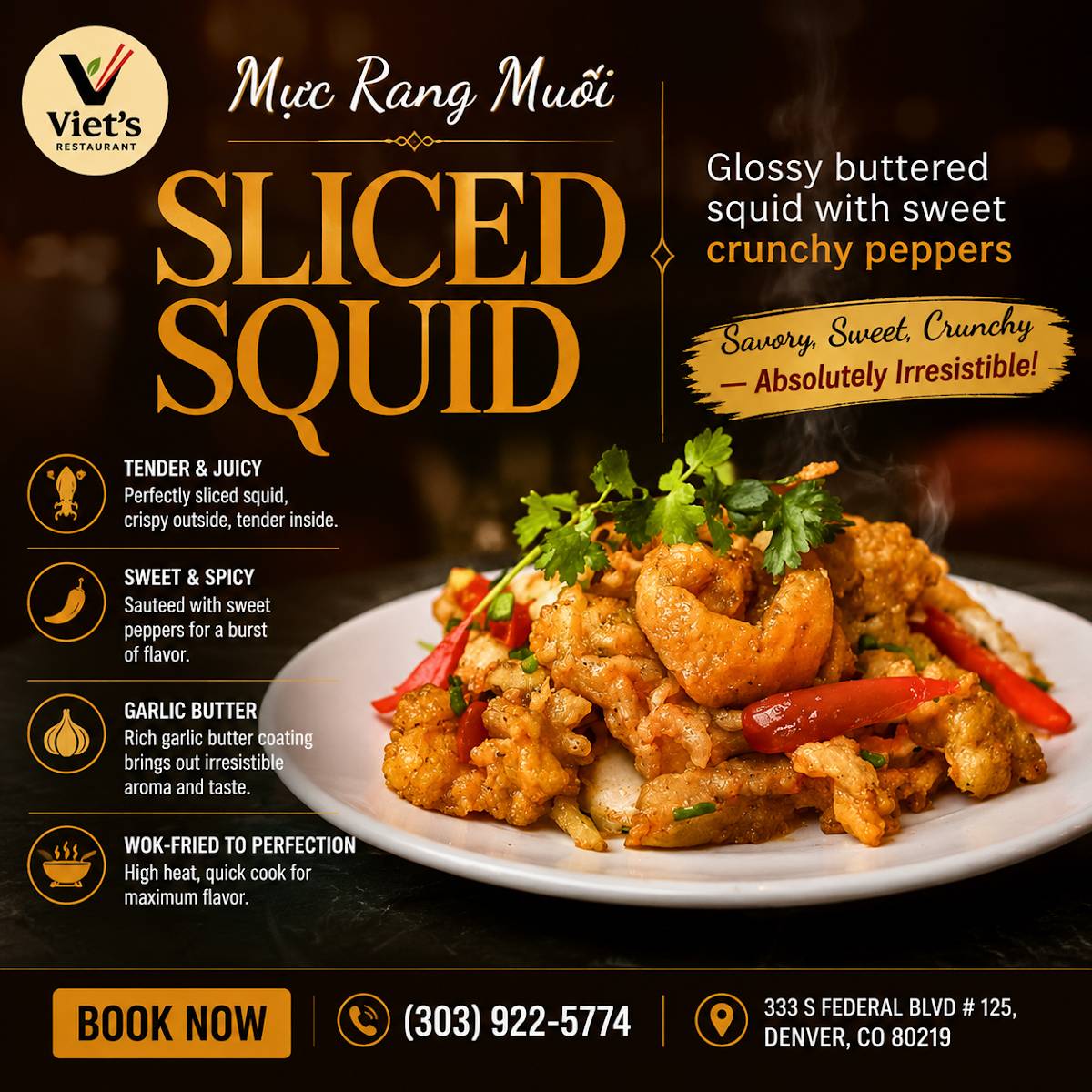 Viet's Restaurant меню