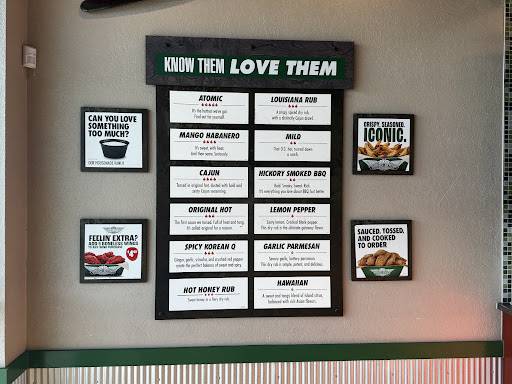 Wingstop меню