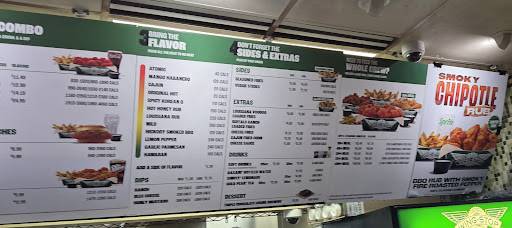 Wingstop меню