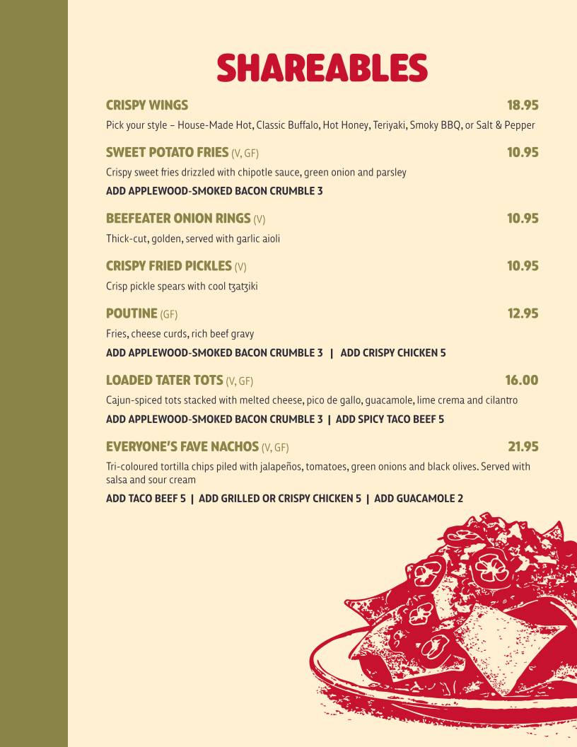 heyhey Bar & Grill меню