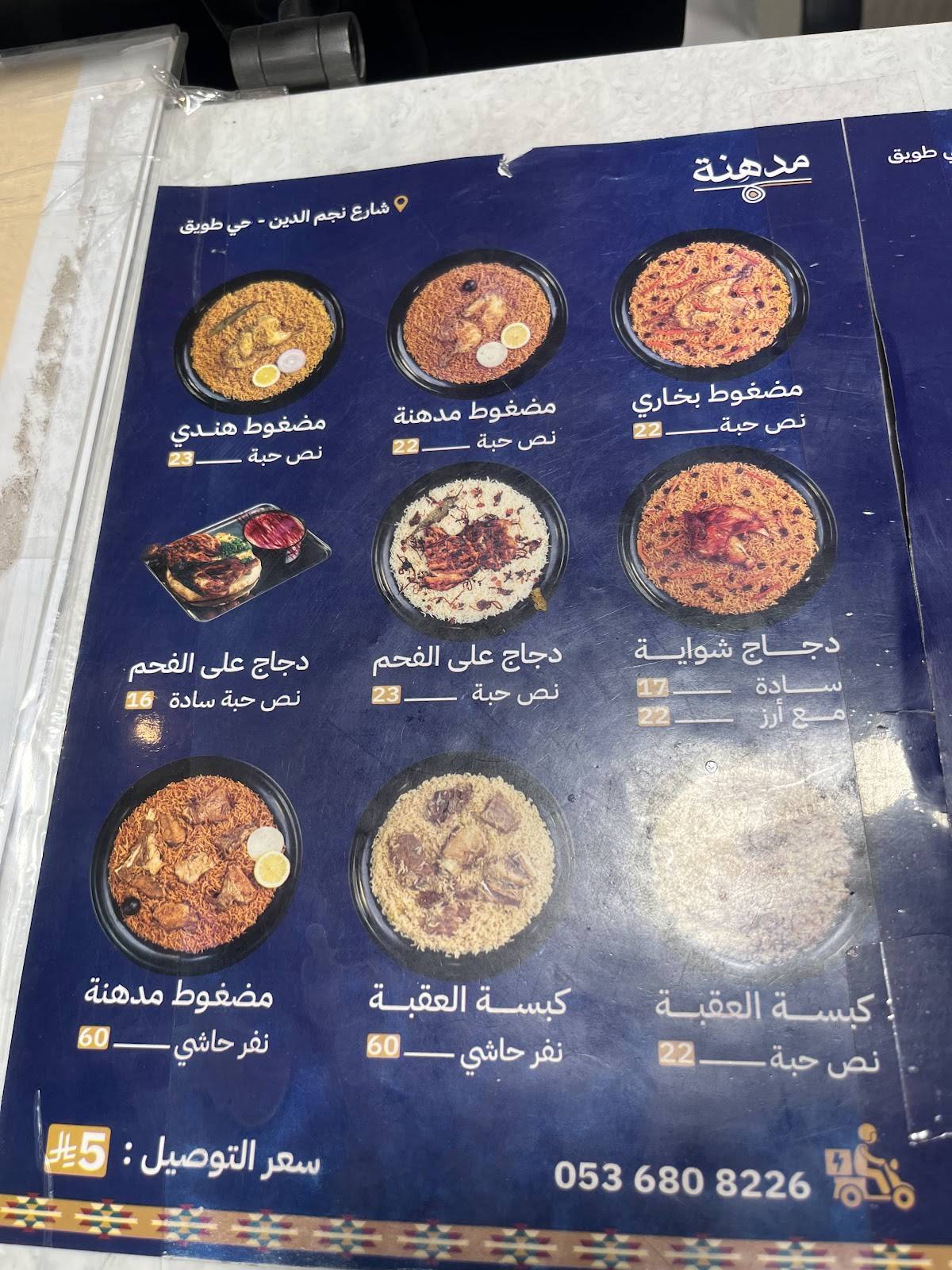 مضغوط مدهنة меню
