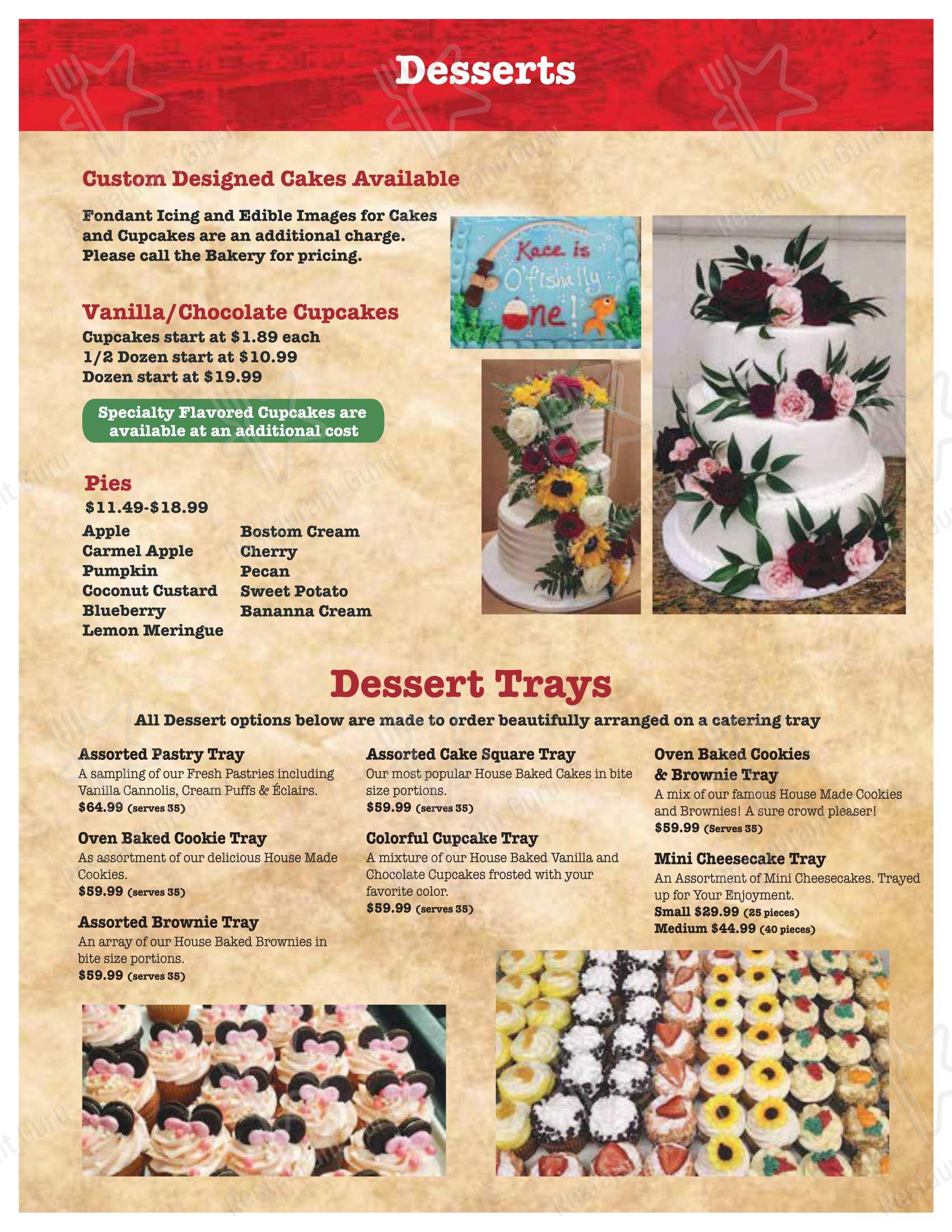 Коктейльная карта пиццерии Italian Kitchen в Карнисе Пойнте Тауншипе