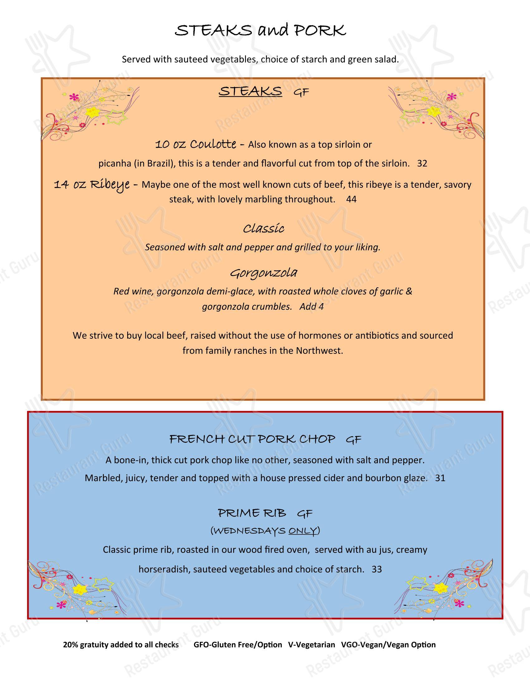Взгляните на меню The Drift Inn Hotel and Restaurant