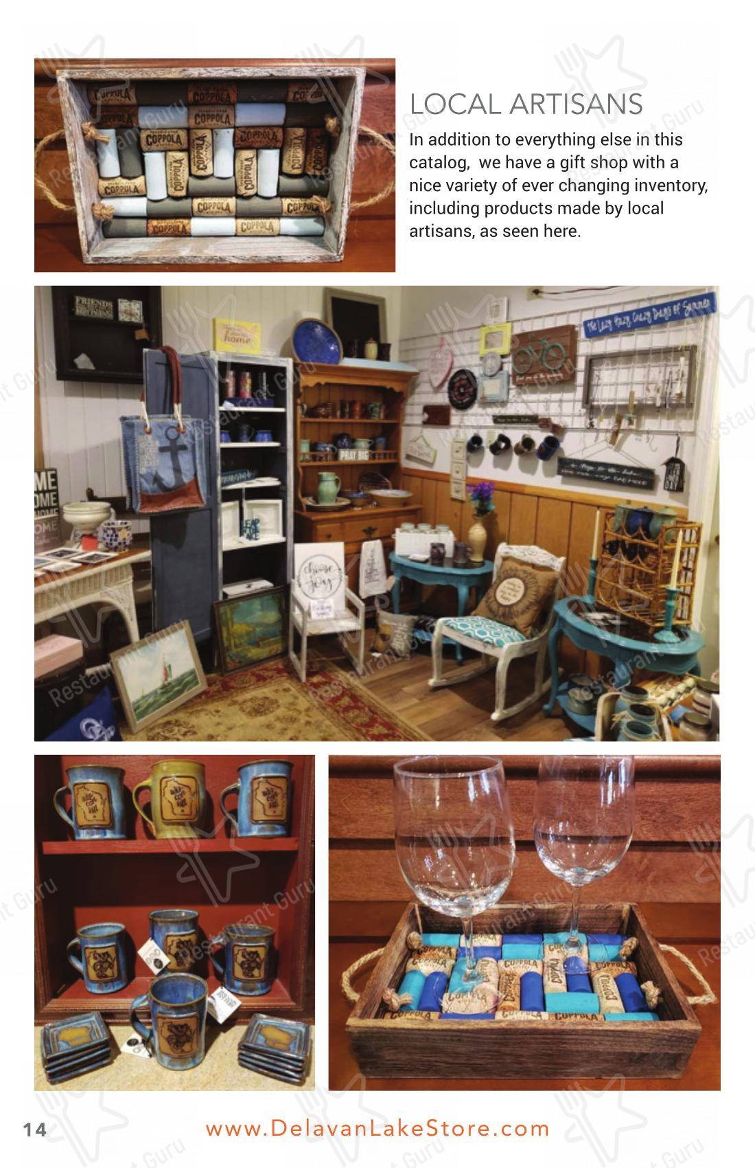 Меню паба и бара The Delavan Lake Store and Lounge - Меню напитков
