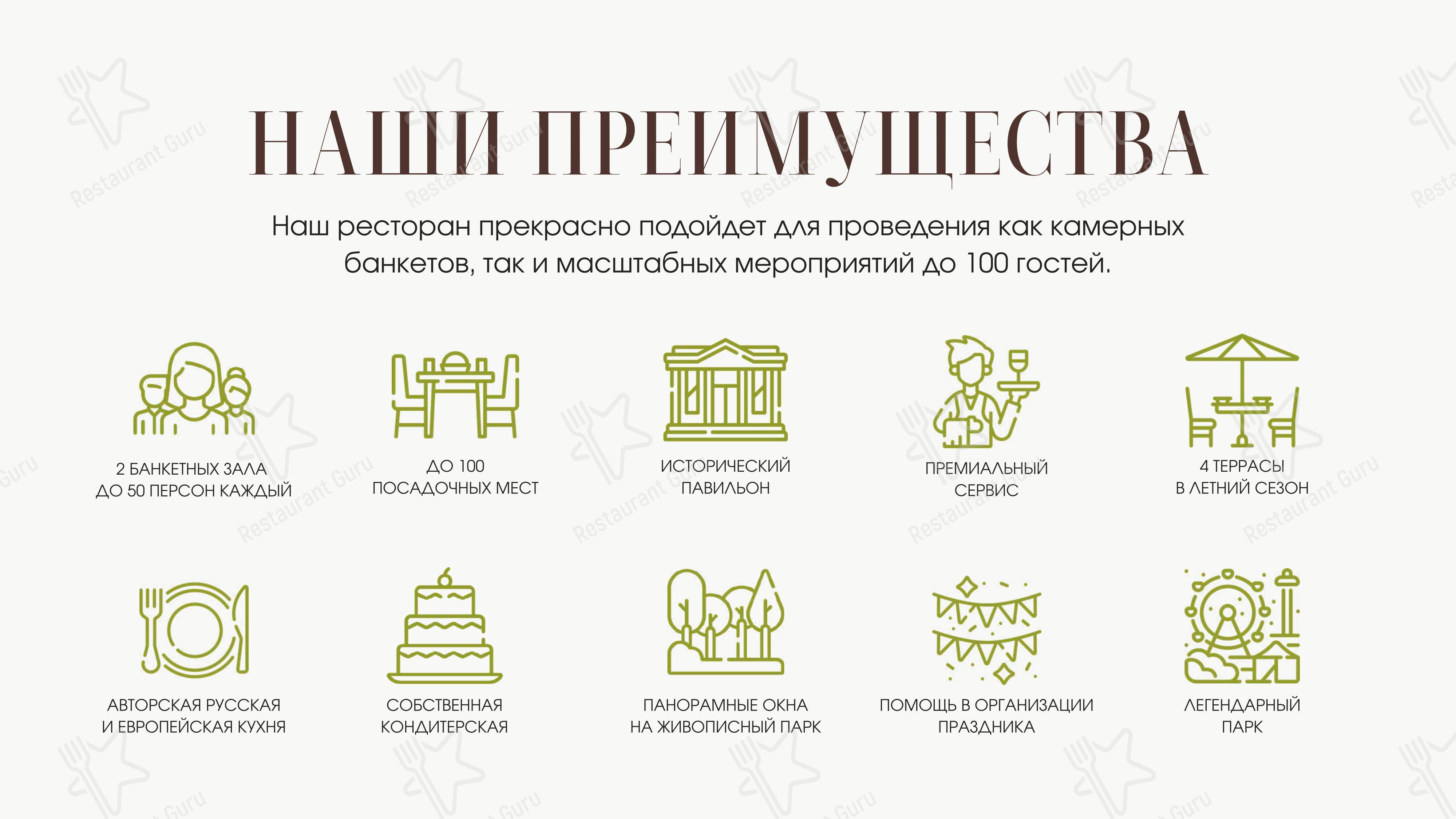 菜单 ресторана Оттепель в Москве