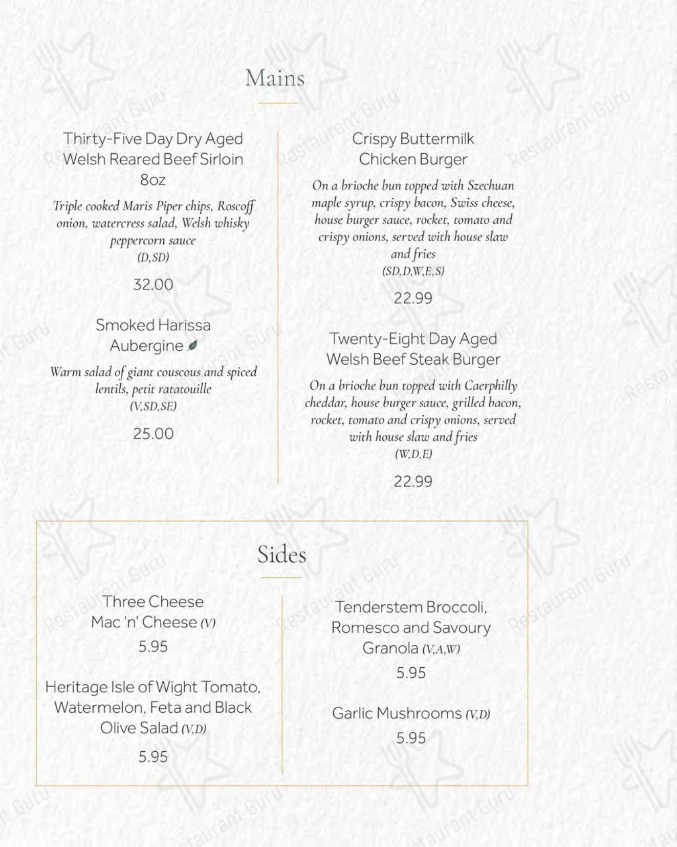 The Sorting Room Restaurant в Кардифф - OUR CATERING MENU
