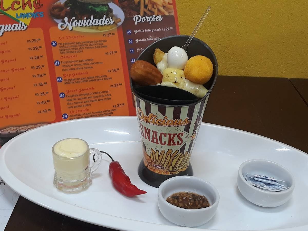 tchê lanches меню