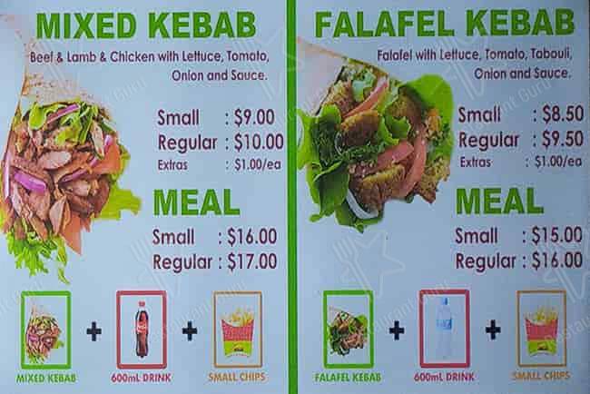 Sunshine Kebabs And Pizza меню