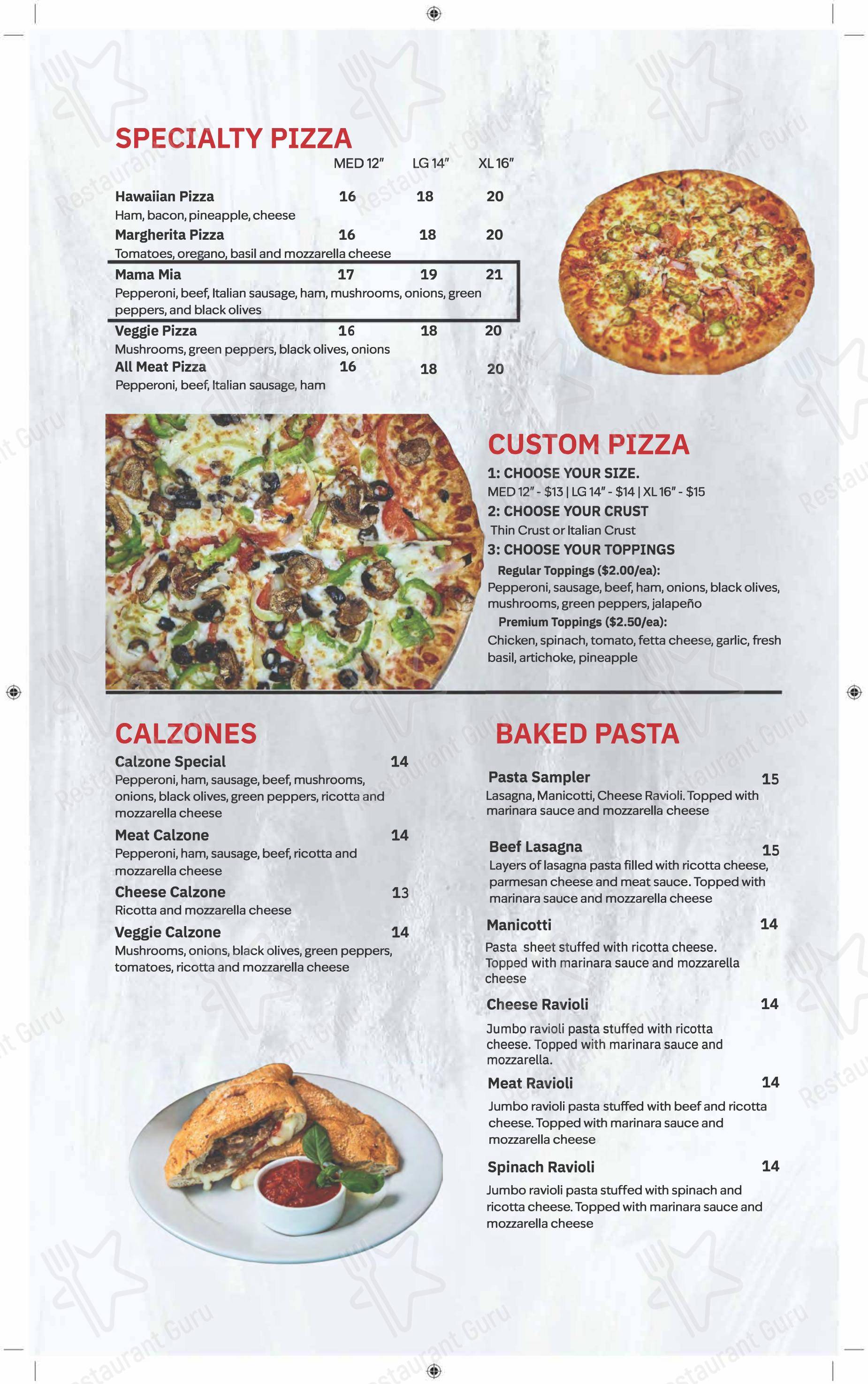At Home Catering Menu паба и бара Adriatic Cafe Italian Grill Spring TX