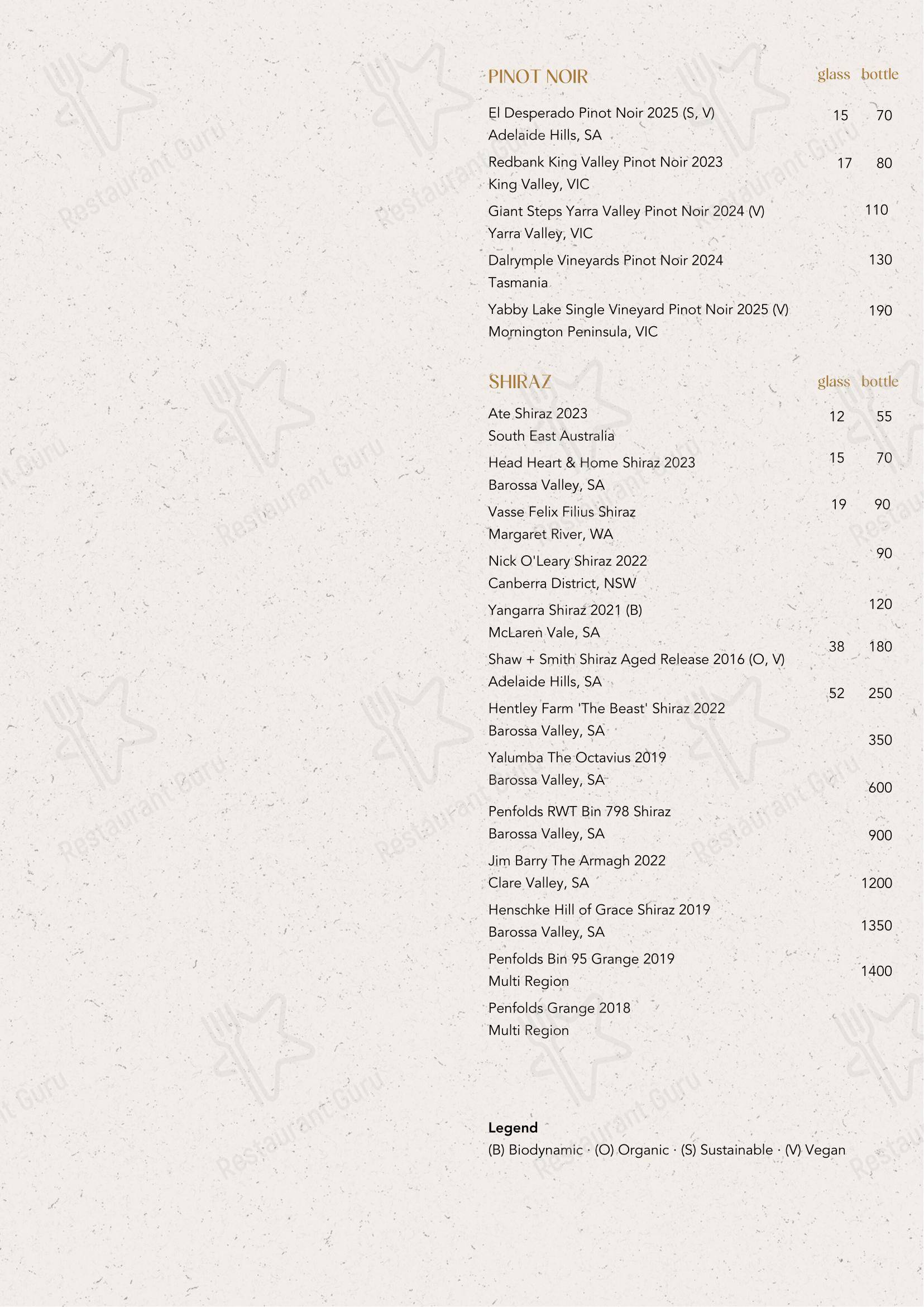Amora Hotel Jamison Sydney в Сиднее - Boronia Catering Menu Pack