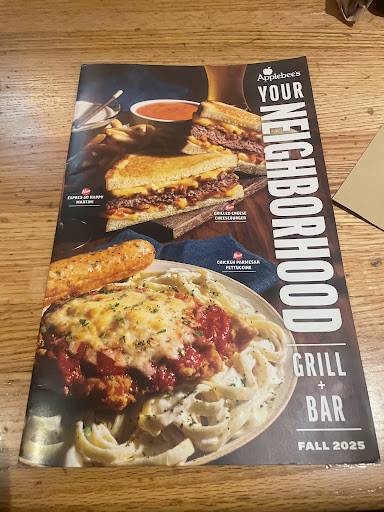 Applebee's Grill + Bar меню