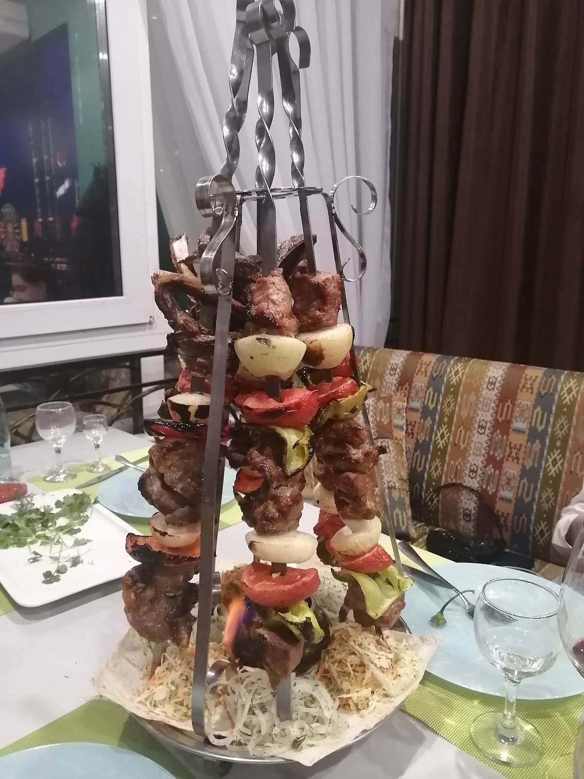 Арагви меню