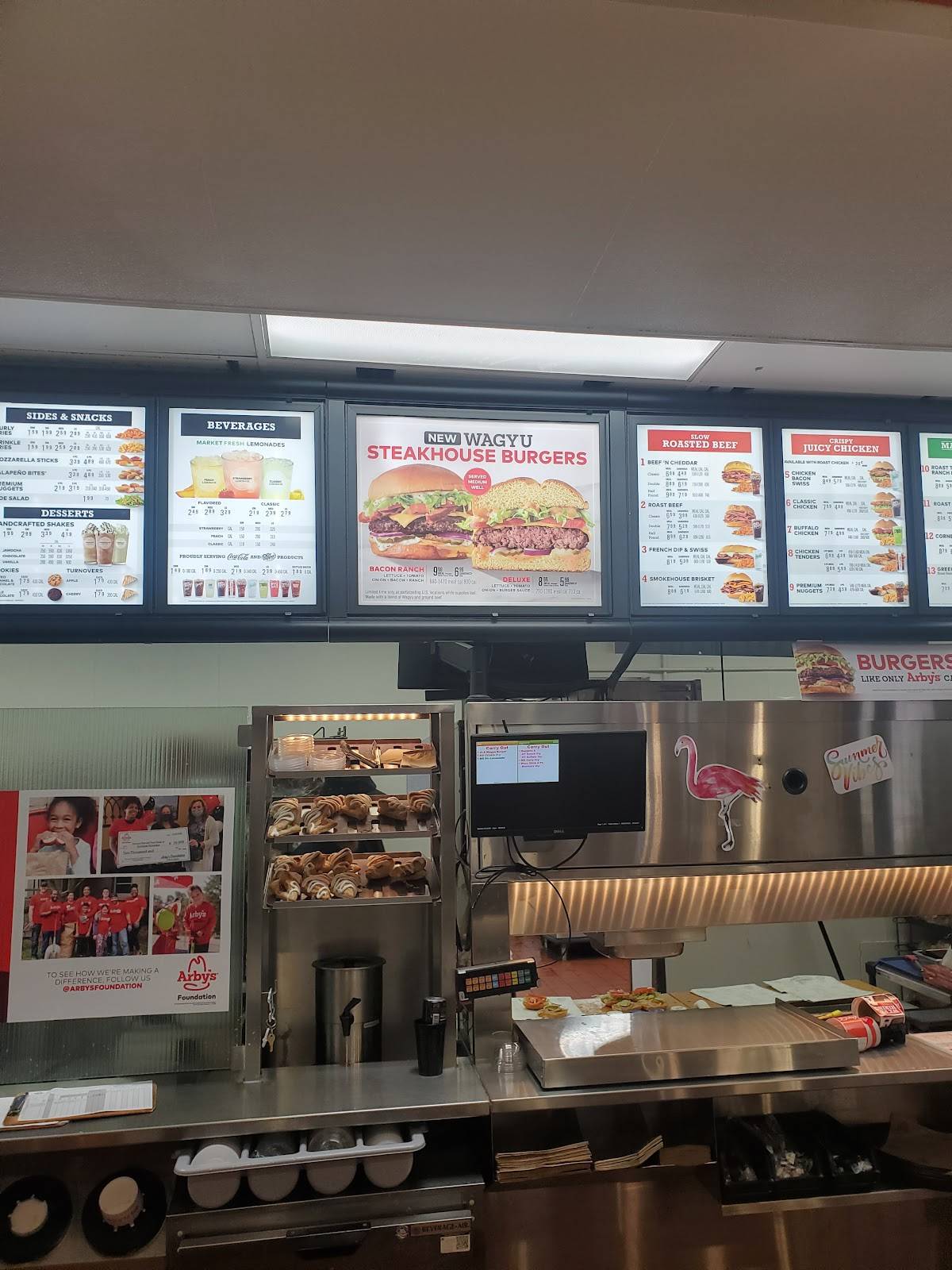 Arby's меню