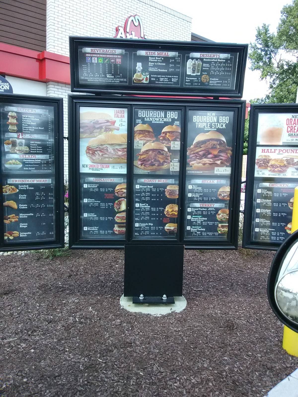 Arby's меню