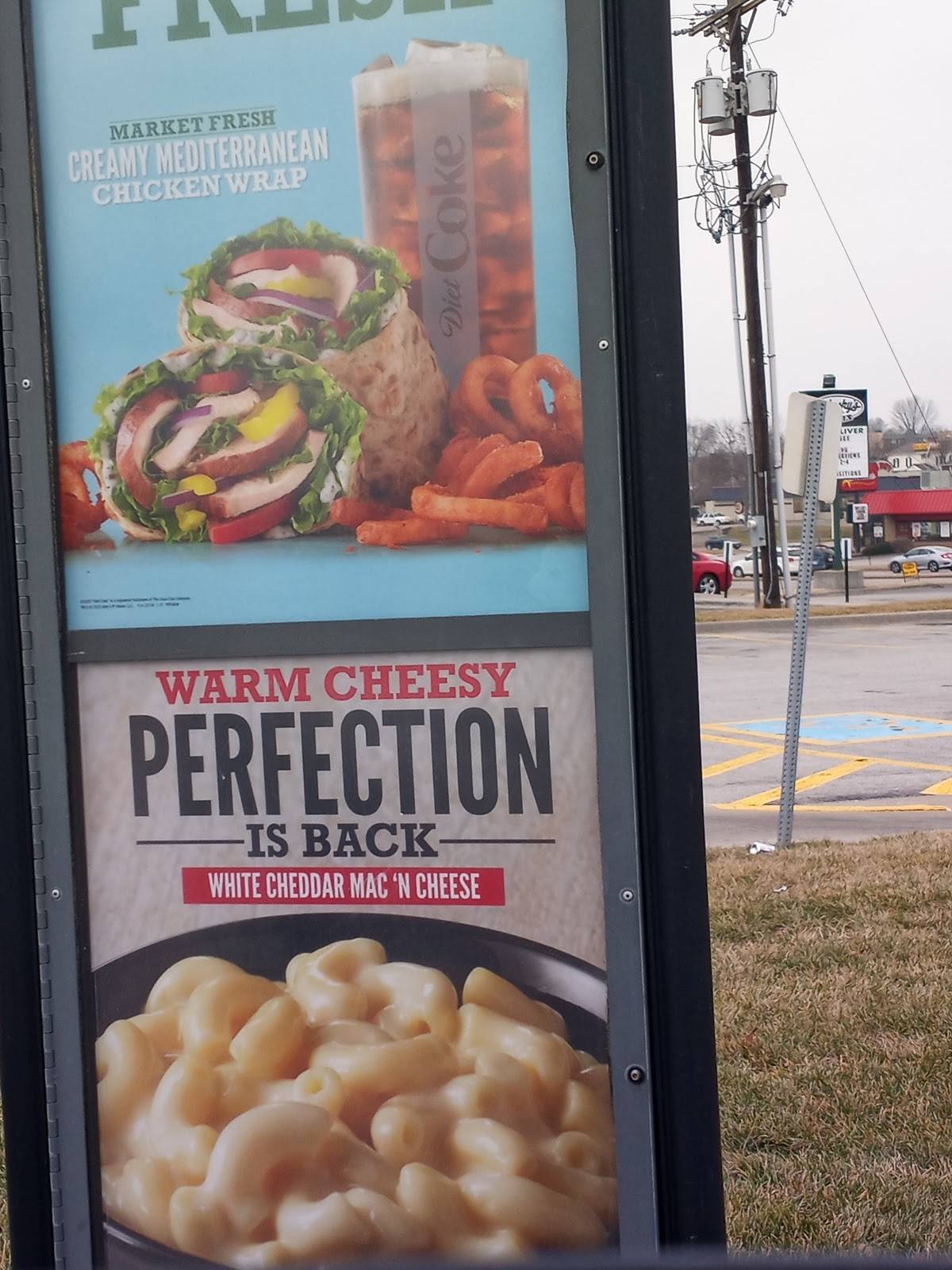 Arby's меню