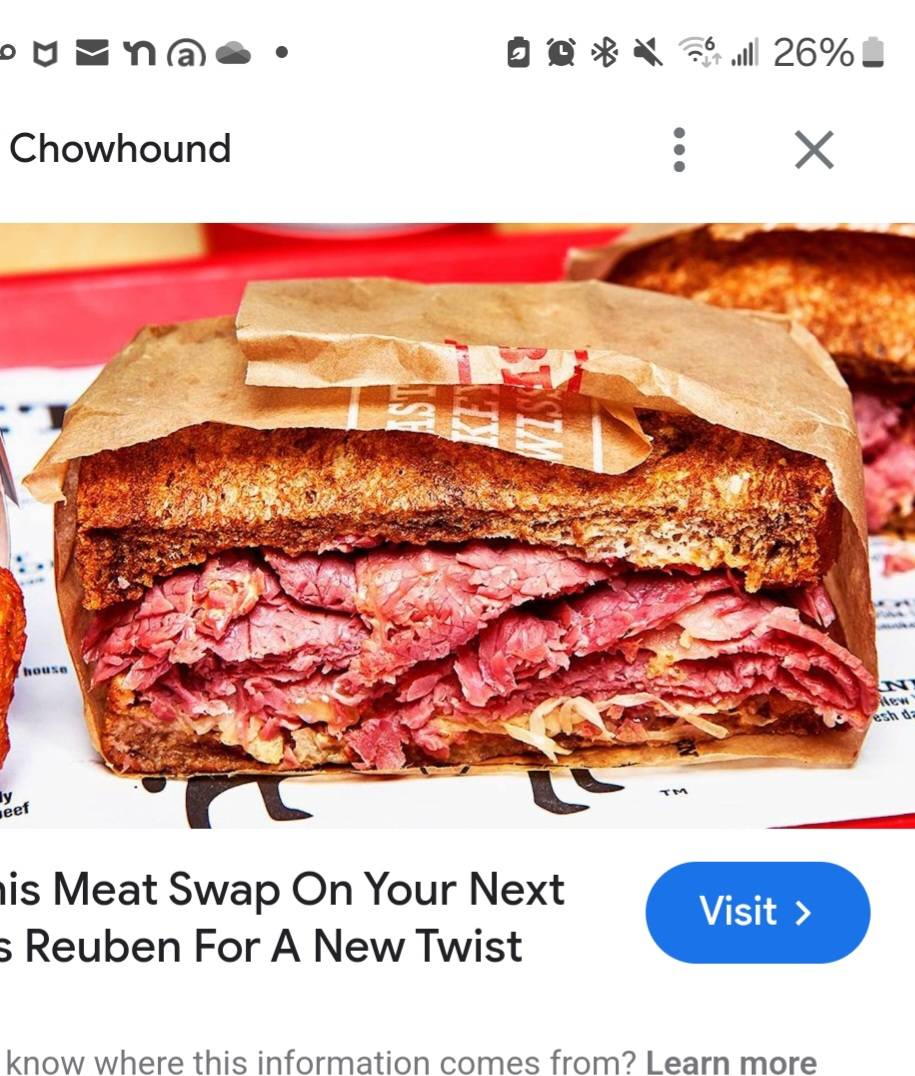 Arby's меню