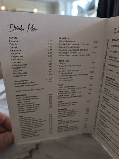 Arcadia Café меню