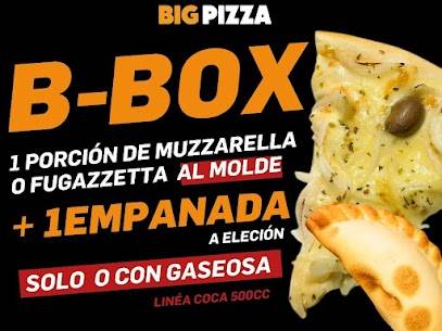 BIG PIZZA (Río Cuarto Centro) меню