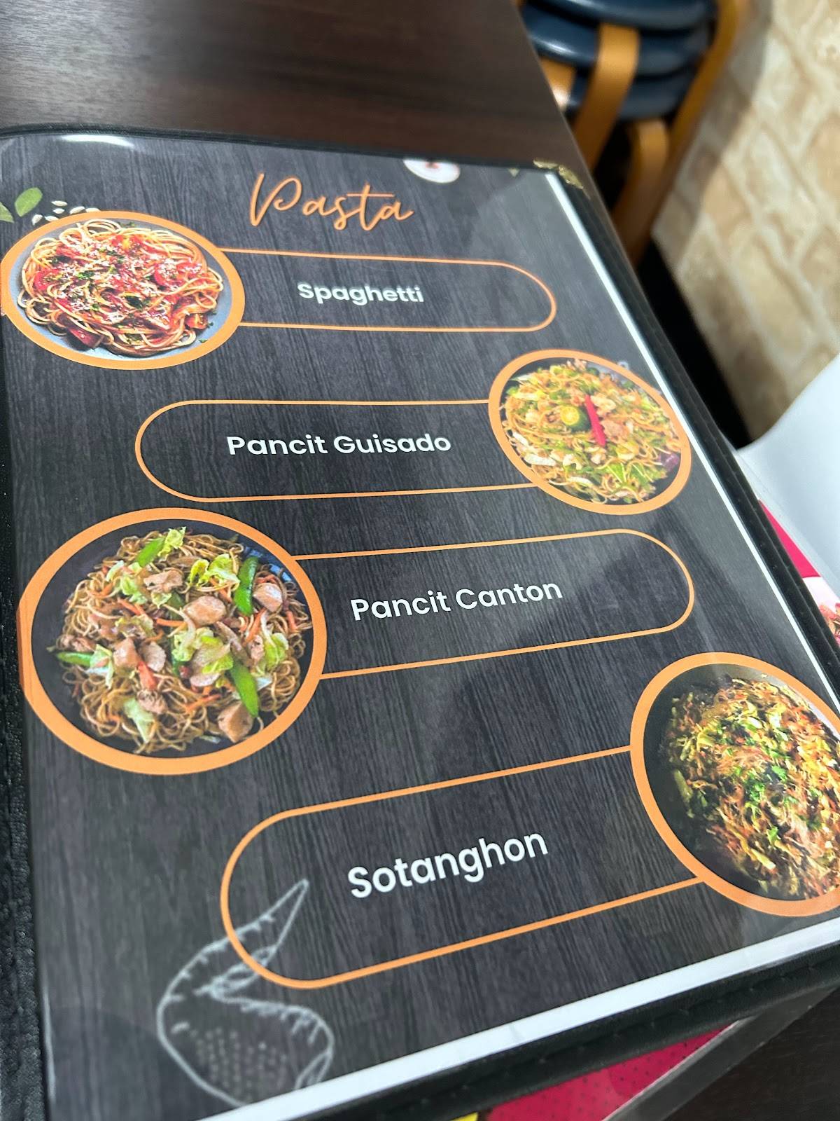 BINALOT RESTO BAR меню