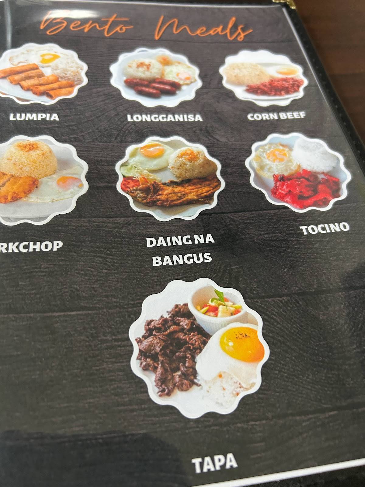 BINALOT RESTO BAR меню
