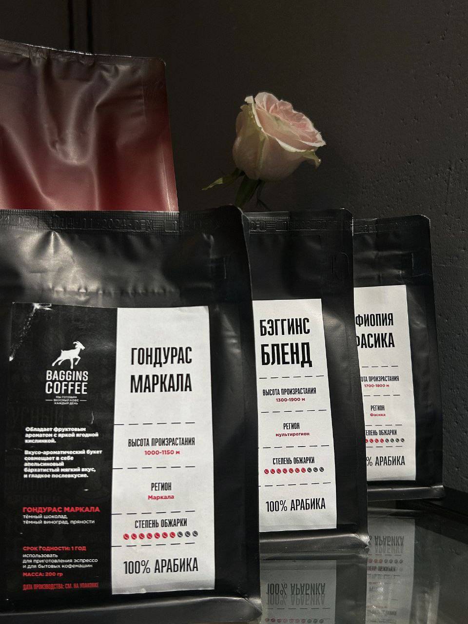 Baggins Coffee меню