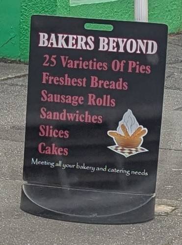 Bakers Beyond меню