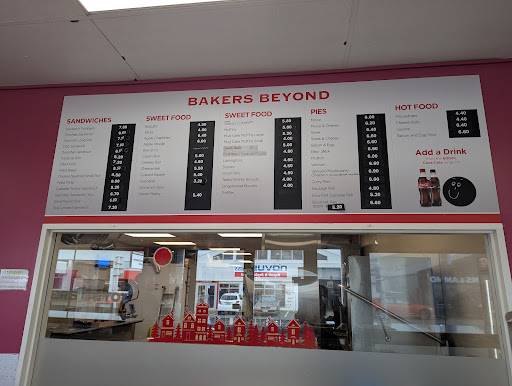 Bakers Beyond меню